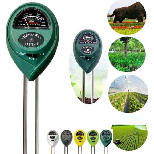 3 In 1 Soil Nutrient Exploration And Testing Instrument, Flower Potted Plant, Humidity, Light, Soil PH Gardening Detector