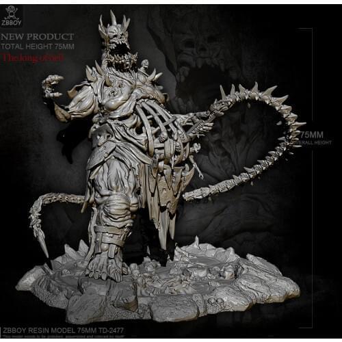 75mm Resin model kits figure toys self-assembled TD-2477