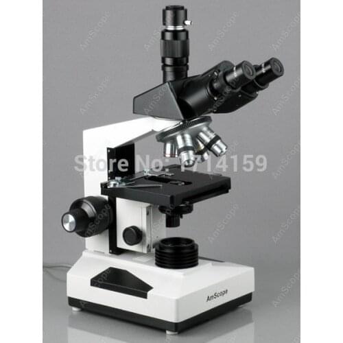 Blood Analysis -Amscope Supplies 40X-2000X Trinocular Compound Darkfield Microscope T490B-DK