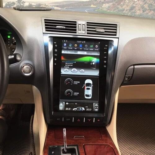 AuCAR Tesla Style Android 9 multimedia Car radio For Lexus GS300 GS350 GS400 GS430 GS460