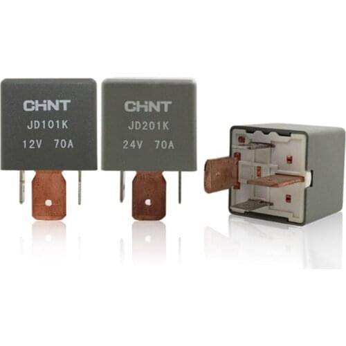 Automotive Long Life Time Relay 12V 24V 4pin 70A Delay Automotive Relays For Car