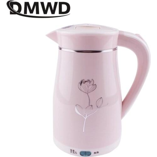 DMWD 1.5L Small Capacity 220V Home Electric Kettle Water Boiler Fast Heating Teapot Automatic Power-off 24H Heat Preservation