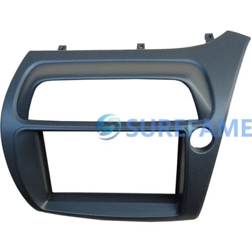 Double Din Auto Fascia Panel for Honda for Civic Right Wheel FN Model Car Dash Kit Audio Frame Radio Stereo Mounting