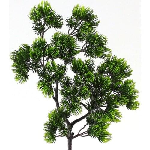 Artificial Plant Pine Fake Plants Tree Branches Home Wedding Decor Plastic Hot