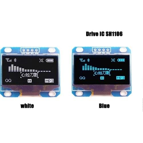 1.3inch Oled Display Module 128*64 Blue white Oled lcd display i2c 1.3 iic Serial 128x64 for Arduino Color option
