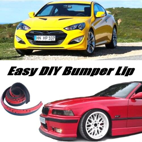NOVOVISU For Hyundai Genesis Coupe Bumper Lip / Front Spoiler Deflector For Car Tuning / Body Kit / Strip Front Skirt