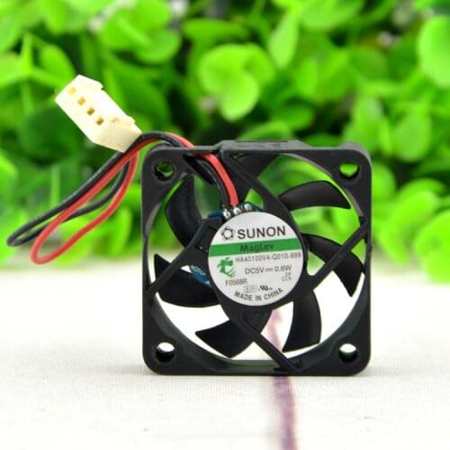 New Original HA40100V4-Q-010-999 DC5V 0.6W 4cm Magnetic Suspension Mute Fan