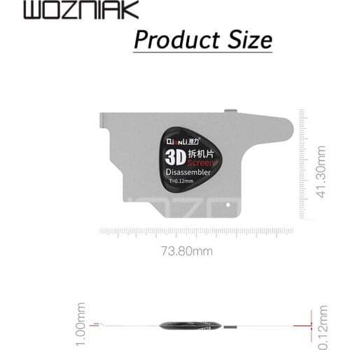 QIANLI Stainless Steel LCD Screen Opening Stainless Steel LCD Screen Opening Tool Mobile Phone Opening Thin Card tool