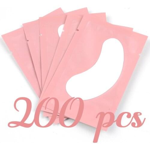 200pcs/bag Patches Eyelash Under Eye patch Lint Stickers Eyelash Extension Wraps Make Up Tools
