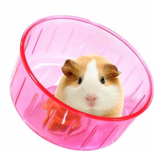 Plastic Hamster Wheel Silent Running Wheel Exercise Wheel Rotatory Jogging Wheel Pet Sports Wheel Toys Hamster Accessories