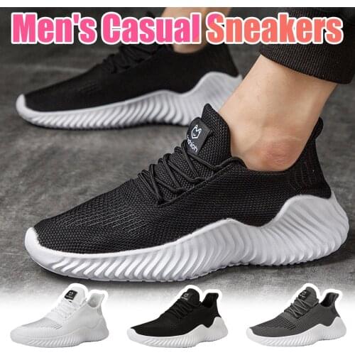 Lightweight Flat Sneaker Men Shoes Breathable Trendy Original Casual Light Walking Big Size Sneakers Кроссовки Женские 2021