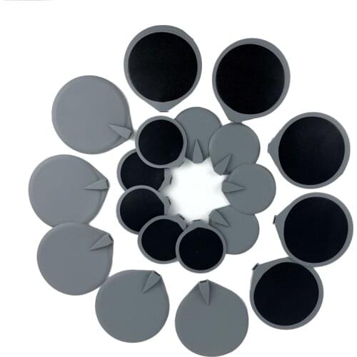 10pcs 6.5cm EMS Electrode Pads Tens Patch Electro Stimulation Slimming Therapy Machine Electric Muscle Stimulator Body Massager