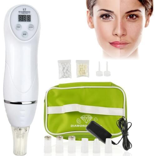 Diamond Peeling Blackhead Remover Black dots Microdermabrasion Dermabrasion Pen Skin Beauty Equipment Face Care Facial Massage