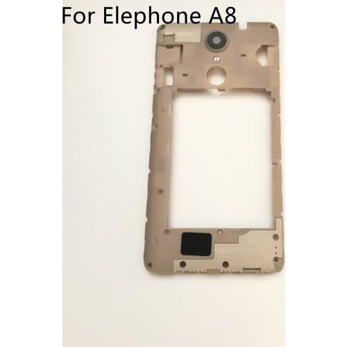Used Back Frame Shell Case + Camera Glass Lens For Elephone A8 MediaTek MT6580 5.0" 480 x 854 Smartphone