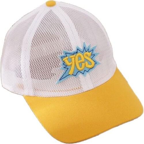 Doitbest Mesh Children Baseball Cap Summer Yes letter embroidery Peaked caps Boys Girls Caps child snapback Hat gorras