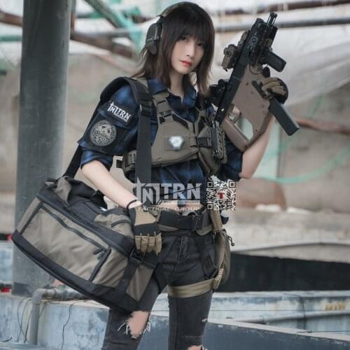 Dmgear Quick Release Tactical Chest Armor Tactical Vest Small Vest Cosplay Airsoft Paintball Tactical Molle Vest