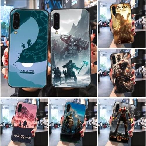 God Of War Spartan Game Phone case For Samsung Galaxy A 3 5 7 8 10 20 21 30 40 50 51 70 71 E S 2016 2018 4G black painting cover