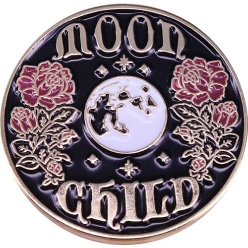 Stay Wild Moon Child Brooch