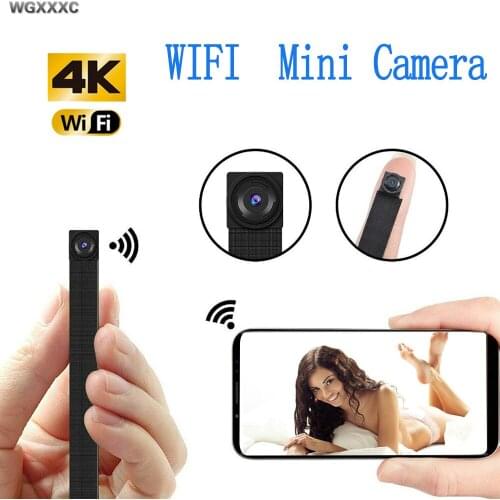 IP P2P WIFI Camera HD 4K Mini WIFI Flexible Camera Network Webcame Video Audio Recorder Motion Detection Camcorder Micro Cam