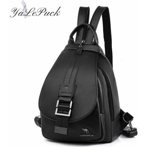 New fashion Women Backpack High Quality Leather Backpacks for Teenage Girls Female School Shoulder Bag Bagpack mochila plecak