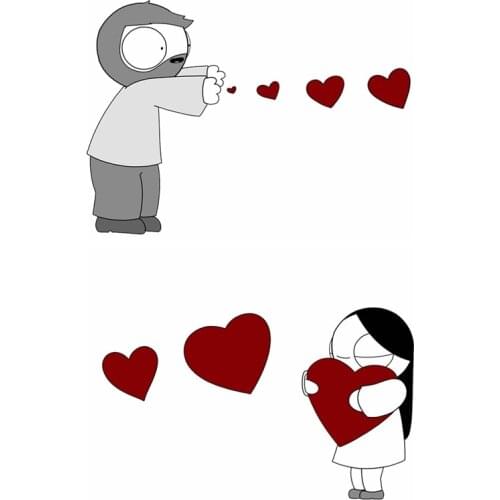 Heart Lovers' Clothes Iron on Heat Transfer Printing Patches Sticker Washable For T-shirts Clothing DIY Stickers Appliques 2019