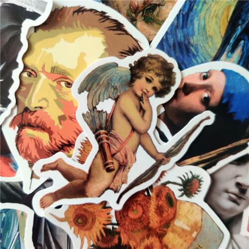 10/50PCS Does Not Repeat The World Artist Stickers Stickers Decoration Waterproof Stickers Toy Luggage Computer Skateboard