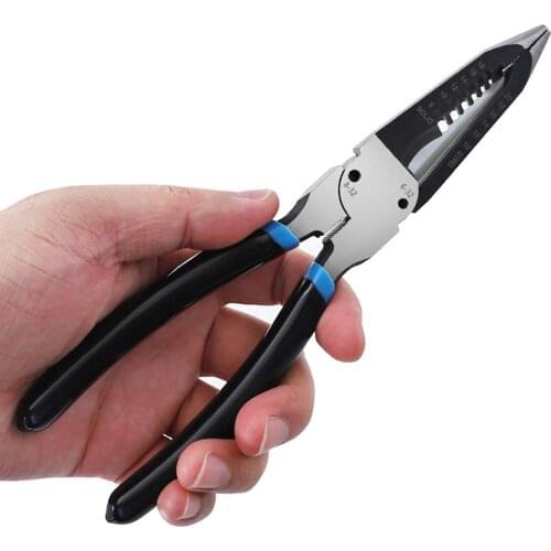 Crimping Pliers Wire Stripper Clamp Precision Multifunctional Combination 6 in1 Multi-function Durable 8 Inches Hand Tools