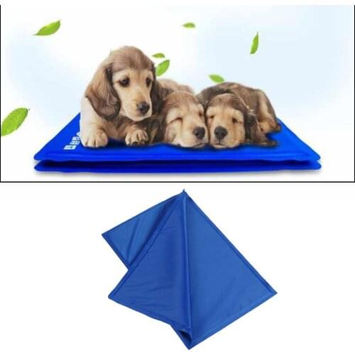 Pet Dog Cooling Mat Pad Kittens Summer Cooling Cushion for Kennels Beds Indoor