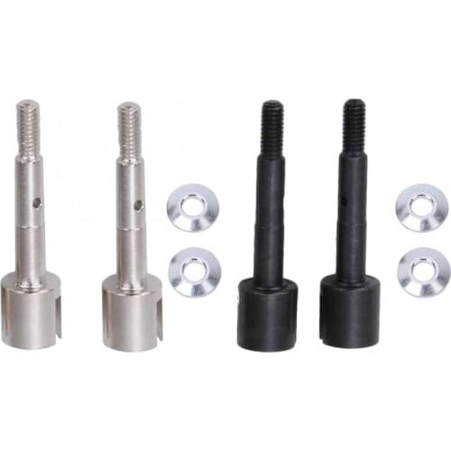 RC Front Rear Wheel Axle with 2pcs Gasket Upgrade Parts Accessories Fit for HPI Electric 1/8 WR8 FLUX RC Model Car