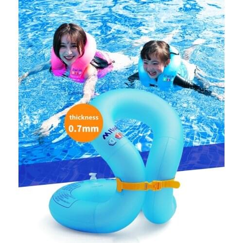 Swimming ring children baby swimming ring adults underarm children inflatable life jackets equipped with buoyancy vest swimming