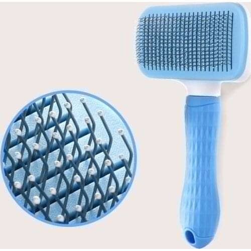 Pet Comb Dog Cleaning Slicker Brush Cats Hair Remove Massages Comb Dogs Removal Hair Brush for Pet Grooming Clean Trimmer Tool