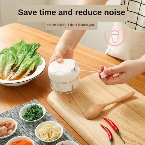Multifunction Garlic Press High Speedy Design Vegetable Twist Shredder Manual Meat Grinder Chopper Garlic Cutter Kitchen Tools