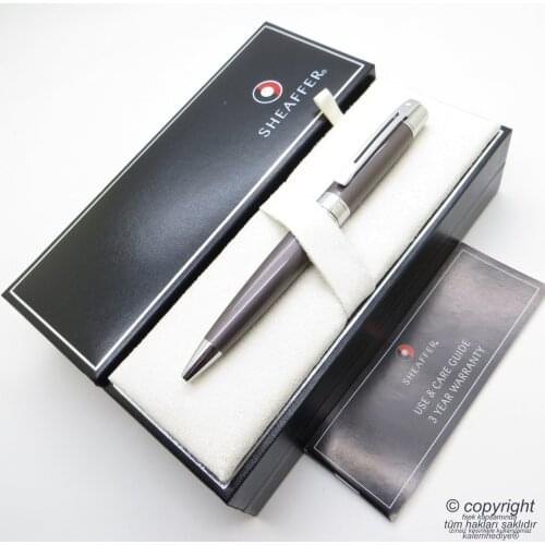 Sheaffer 9329-2 300 Gray Ballpoint Pen | İsme Special Pen