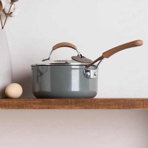 Light oil tobacco maifanitum milk pot easy to clean non-stick pot 304 stainless steel steamer household baby pot steamer can be