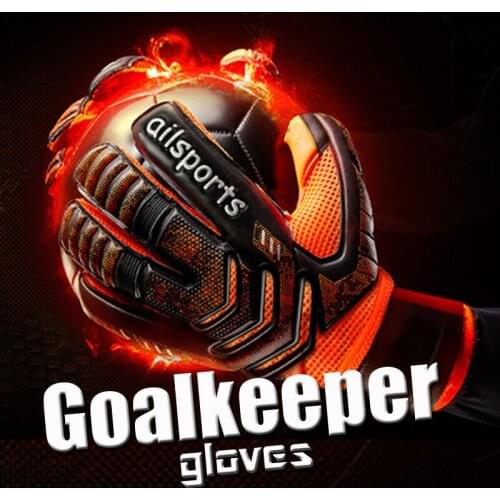 High Quality Soccer Goalkeeper Gloves Professional Football Goalie Gloves Goal keeper Gloves Finger Protection Thickened Latex
