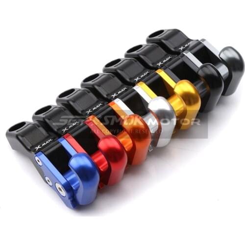 XMAX300 Motorcycle Scooter CNC Aluminum Alloy Luggage Helmet Bag xmax folding hooks for Yamaha X-MAX300 Xmax 300 Xmax250 X max