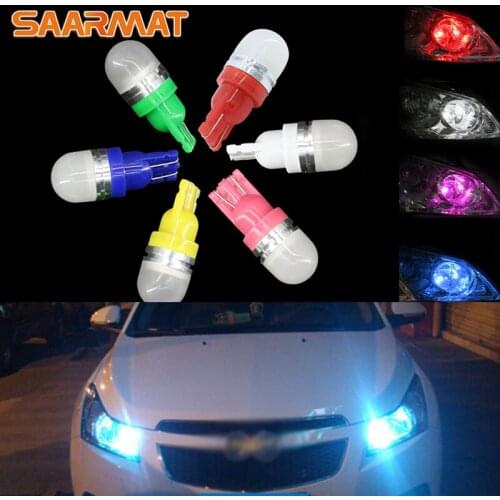 2x T10 W5W No error CANbus Wedge bulb Interior lights Signal bulb For Chevrolet Aveo Cruze Cobalt Spark Express Niva Silverado