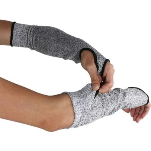 5-level anti-cutting anti-cut arm guard HPPE sleeve 36CM self-defense armor HPPE gloves