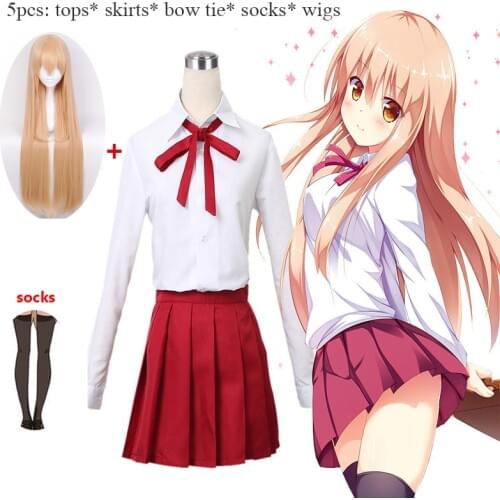 Anime Umaru Cosplay Costumes Japan and South Korea Japanese School Uniform Anime Himuto! Umaru-chan Halloween Party High Quality