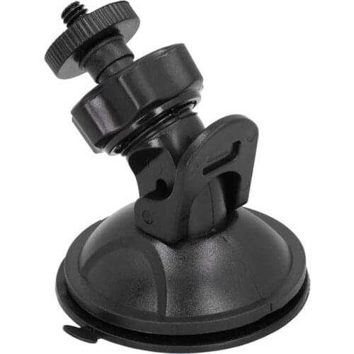 Mini Windshield Suction Cup Camera Car Mount with 1/4in Screw for Gopro Hero 9 8 7 6 for DJI OSMO ACTION Camera for DV GPS
