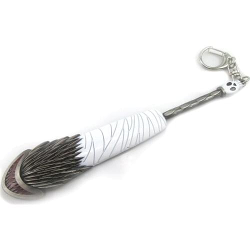 Bsarai Naruto Akatsuki Hoshigaki Kisame Samehada 16cm/6.3in'' Cosplay sword Model Key Chain Ring