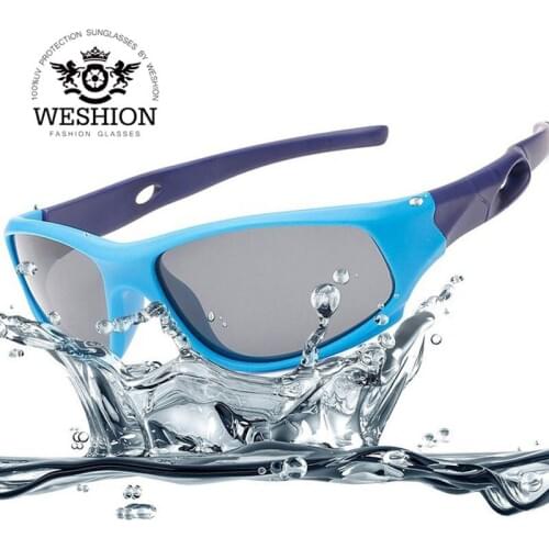 WESHION Kids Sunglasses Polarized Boy Children Sport Vintage Luxury Brand Desinger Spectacle Boy Girl Gafas De Sol Mujer Glasse