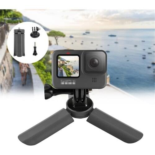 For Gopro Hero9 Desktop Tripod Mobile Phone Sports Camera Stabilizer Bracket Copper Nut Adapter for Gopro Hero9 Camera Parts