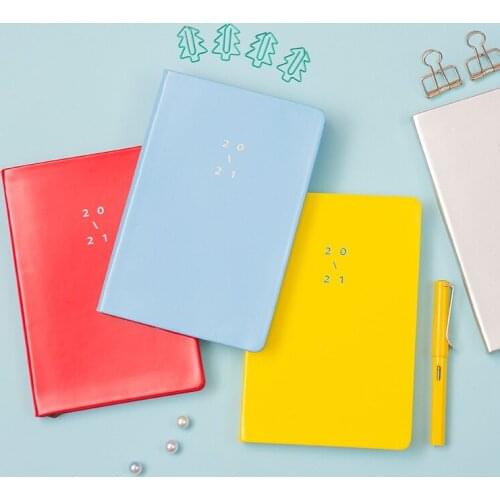 A5 Diary Notebook Agenda 2021/2022 Planner Organizer and Journal Weekly Plan Note Book Business Back to School Travel Handbook