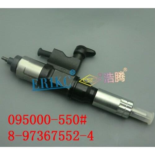 ERIKC 5503 common rail inyector 095000-5503 (8-97367552-4) and auto diesel fuel injector 0950005503 (8973675524) for ISUZU 4HL1