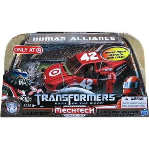 Hasbro Transformers Robot Car Autobots Collectible Model Human Alience V Red Leadfoot Boy sFor kid Toys Gift