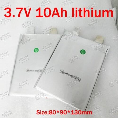 GTK 3.7v 10ah li-ion lithium polymer battery for diy 36v 10ah bike motorcycle wheelchair Toy, lamp inverter go cart