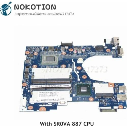 NOKOTION Laptop Motherboard For Acer aspire V5-131 Q1VZC LA-8941P SR0VA 887 CPU DDR3 NBV7P11005 NB.V7P11.005