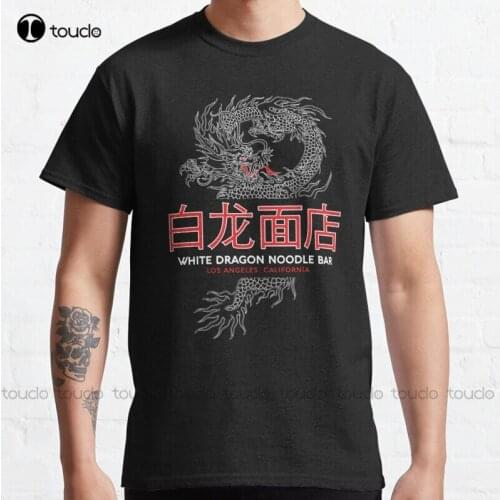 New White Dragon Noodle Bar White Cut Mandarin Variant Classic T-Shirt Cotton Tee Shirt S-5Xl T Shirt tee shirts mens Unisex