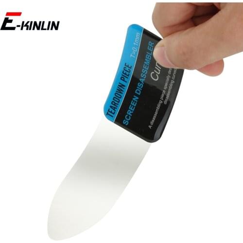 Curved Screen Spudger LCD Opening Pry Card Disassemble Ultra Thin Steel Metal Repair Tools For iPhone For Samsung HuaWei Xiaomi